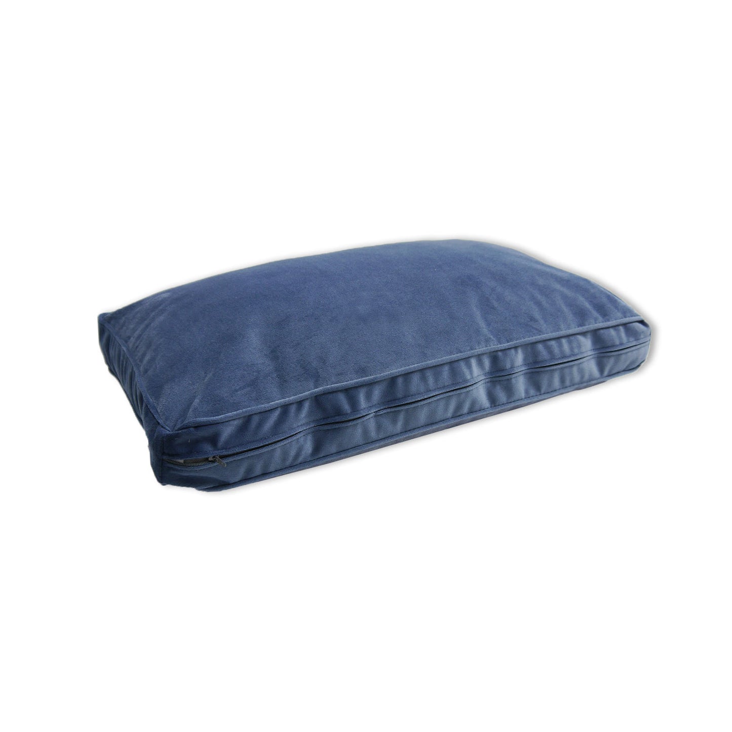 Palettenkissen 120x80 cm Blau / Safier Blue | Outdoor Velvet Stoff
