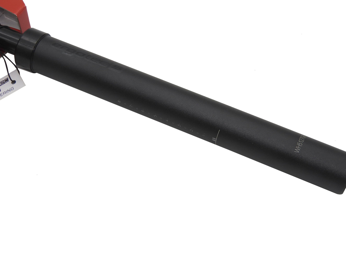 Federsattelstütze 120 Kg ERGOTEC SP-10.0 Sattelstütze gefedert Alu Ø 27,2 - 31,8