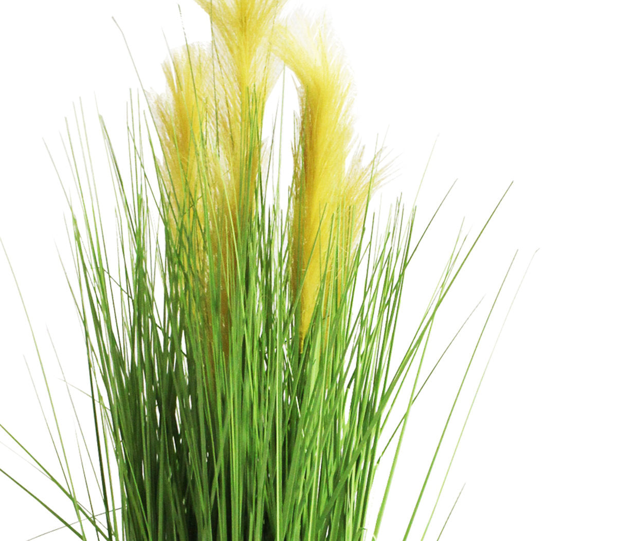 Pampas Gras 95cm Deko Pflanze Ziergras Kunstpflanze Schilf Kunst Ziergras Gras