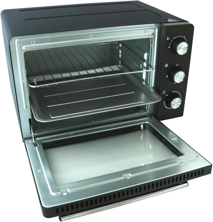Mini Backofen 30L Miniofen Ofen Oberhitze Unterhitze Timer Thermostat Pizzaofen