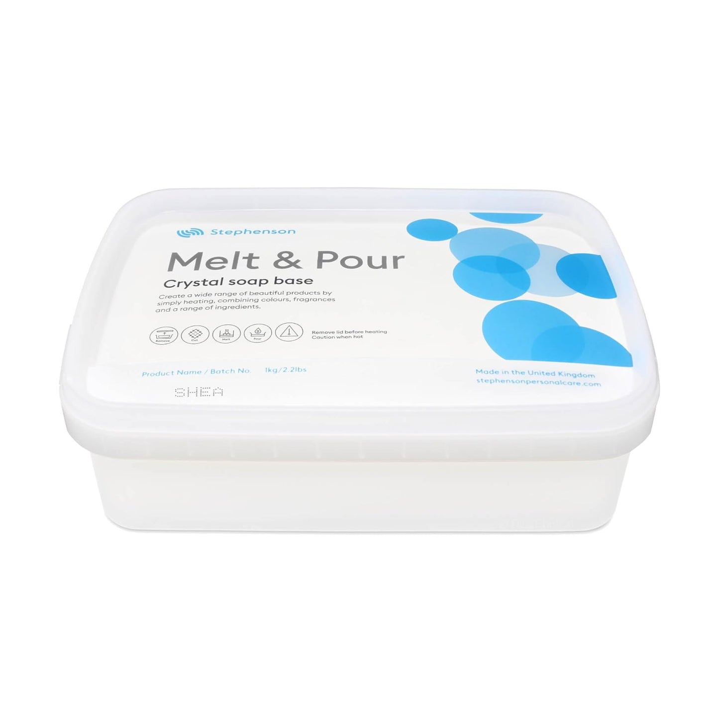 Rohseife Sheabutter Seifenbasis 1kg Seifenherstellung transparent Seife Basis