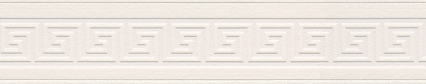 A.S. Création geometrisch Tapete weiss 640116 Wandtapete Rolle Borte Bordüre