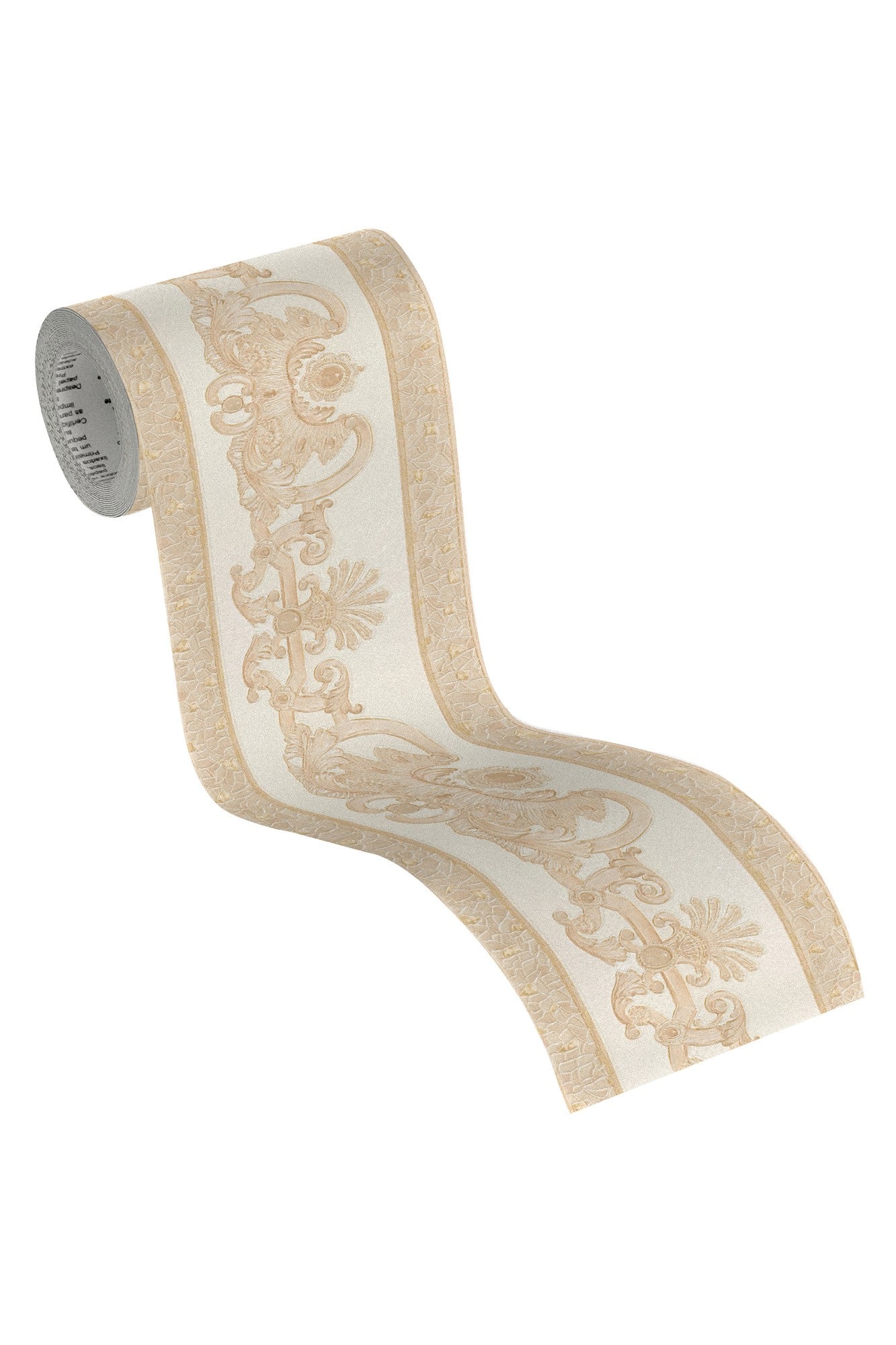 A.S. Création Barocktapete Beige 655424 Wandtapete Papier Rolle Borte Bordüre