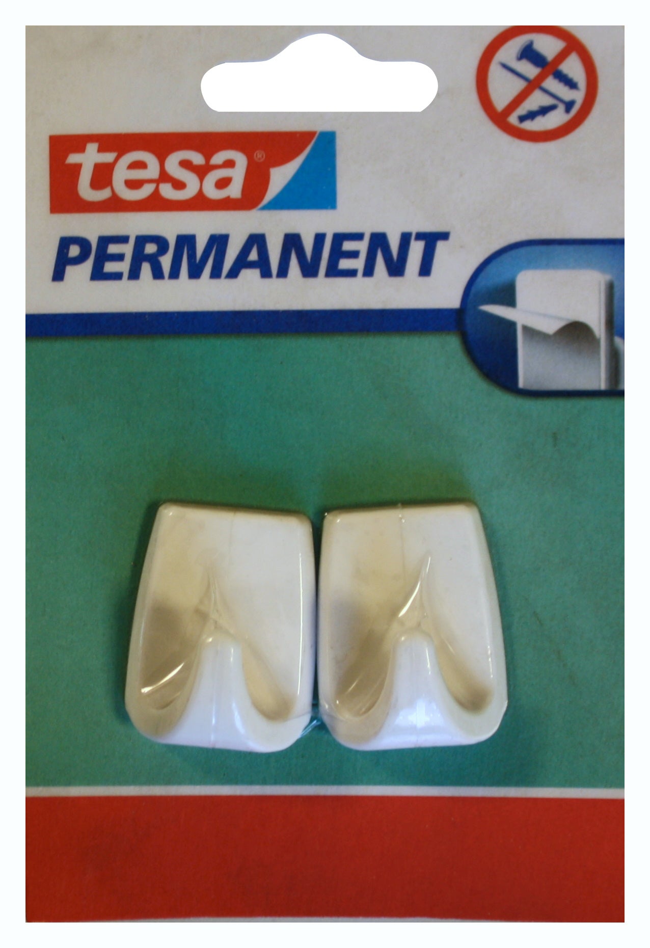 Tesa Permanent Haken Wandhaken Handtuchhalter Klebehaken Handtuchhaken weiß