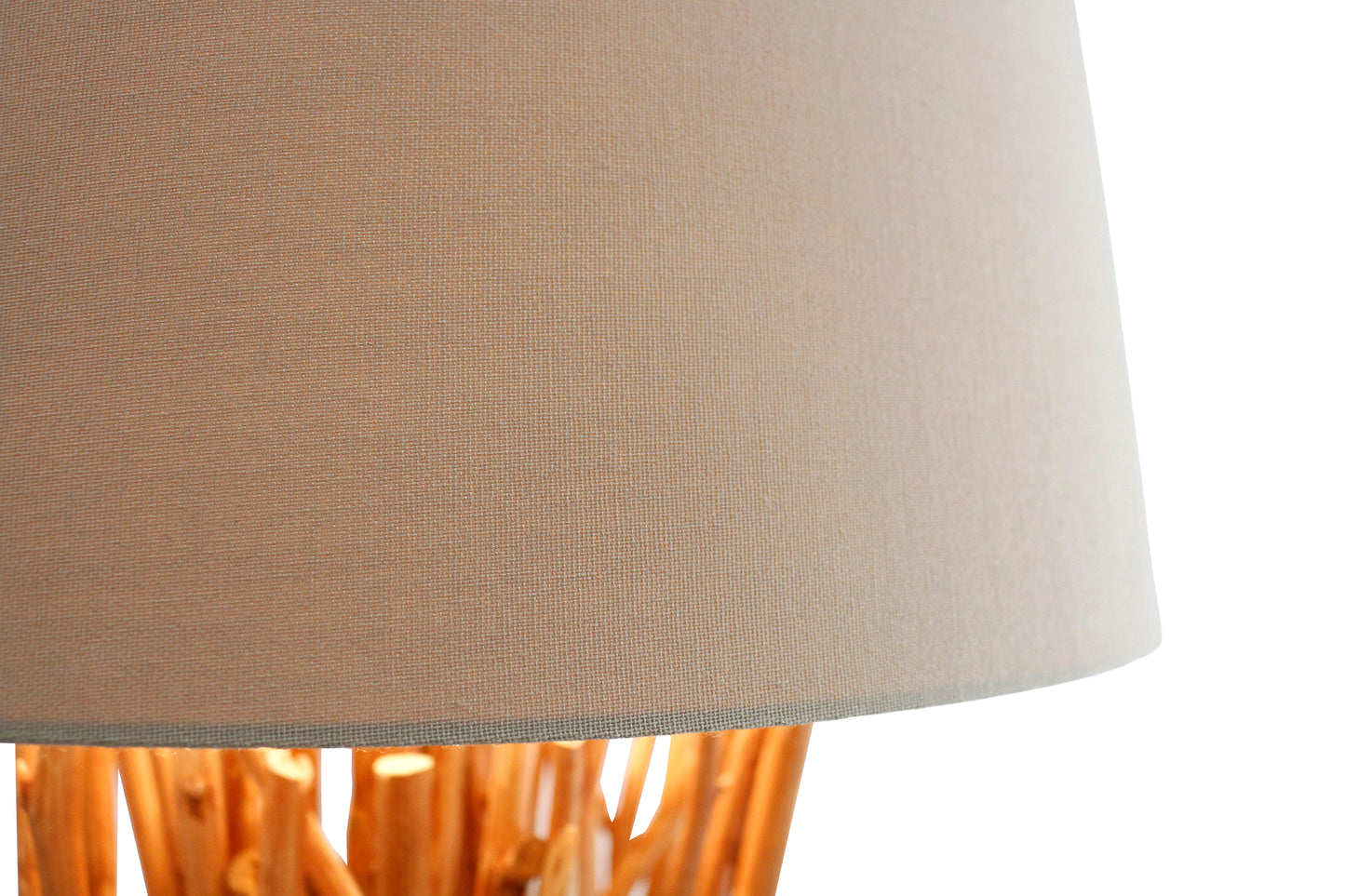 Stehleuchte Treibholz Natur Weiß 175 cm Standleuchte Standlampe Lampe Leuchte