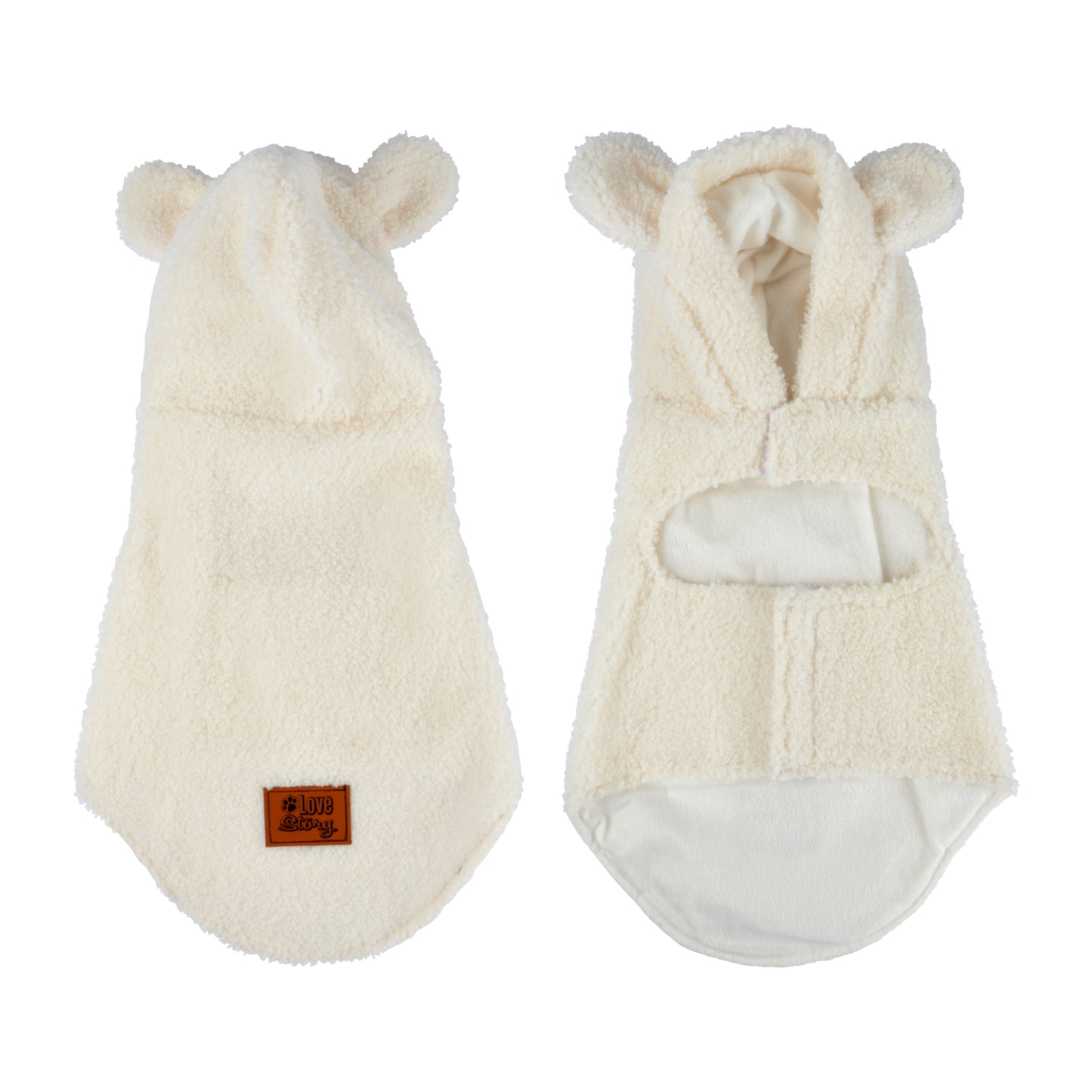 Hunde Teddyfleece Mantel Winterjacke Hundemantel Bekleidung Fleecejacke Jacke