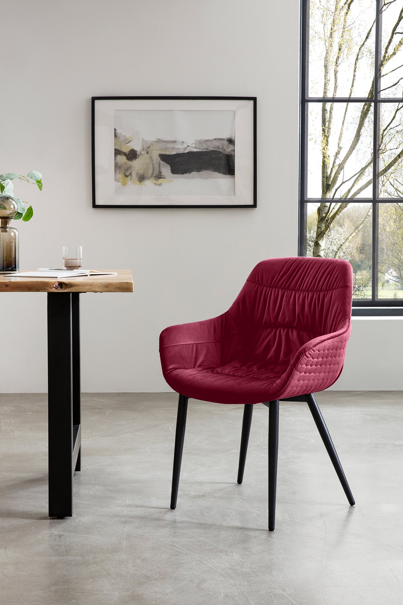 Essgruppe 5 tlg. 160x85 cm Sitzgruppe Massivholz Essstuhl Esstisch Tisch Stuhl