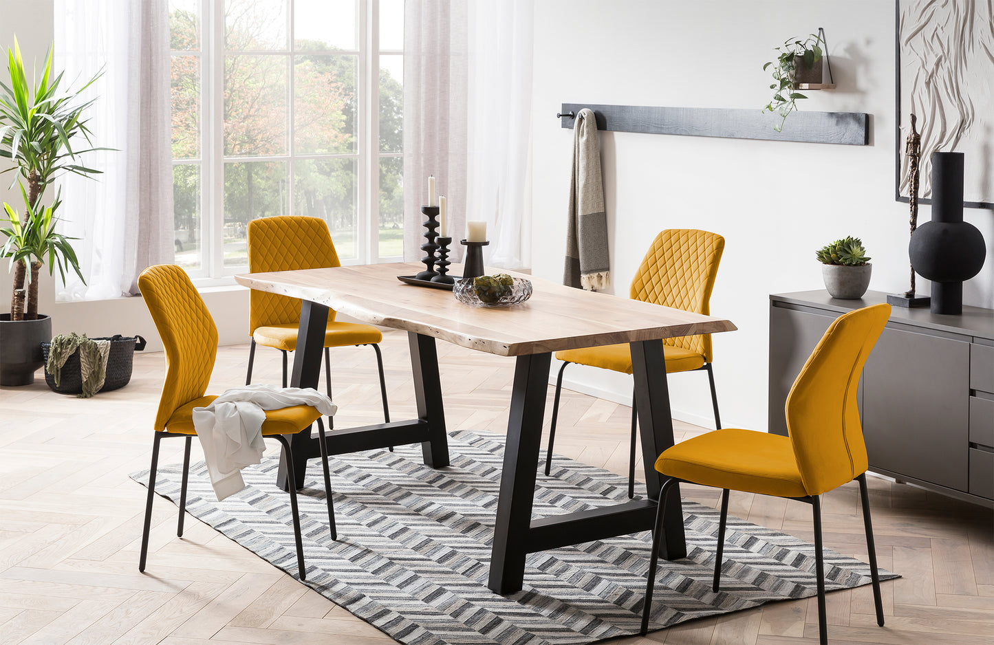 Esstisch Akazie 240x110 cm Esszimmertisch Küchentisch Tisch Holztisch