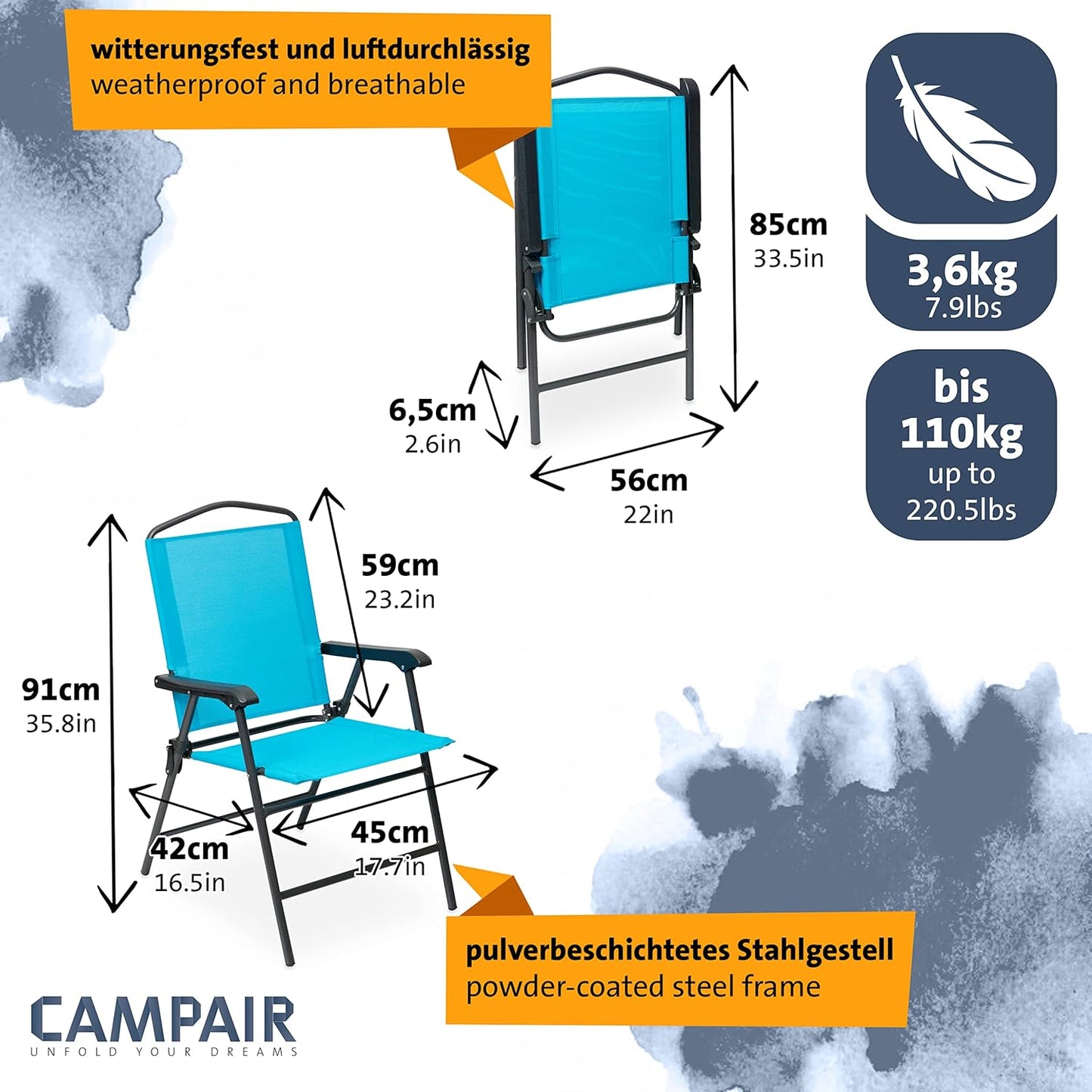 4 Pers. Sitzgruppe Campingmöbel Camping Garnitur Tisch Stuhl Set Campingtisch