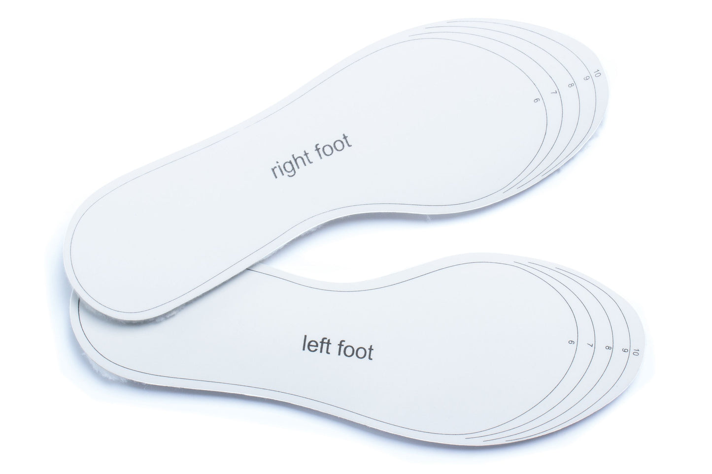 Damen Herren Einlegesohlen 2 Paar Set Fleece Fell warm kuschelig Winter Sohle