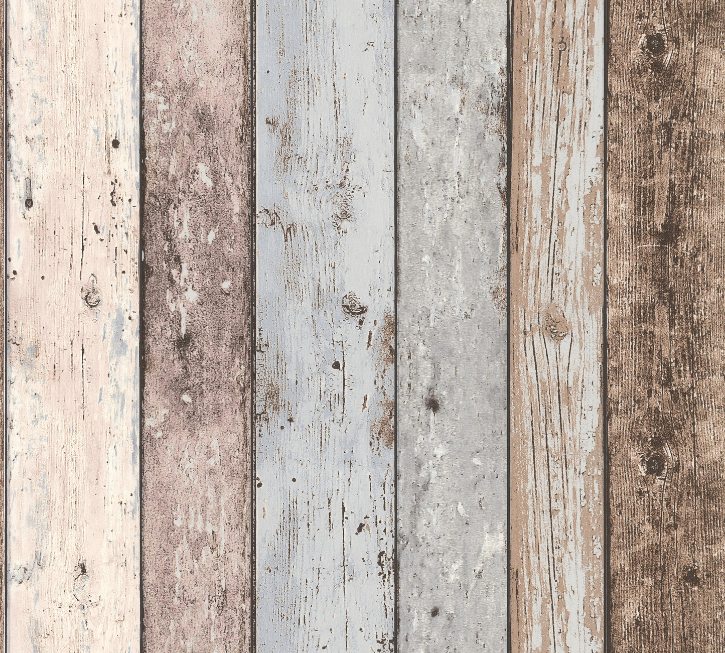 A.S. Création Holz Optik Vinyl Tapete Best of Wood`n Stone Braun Wandtapete