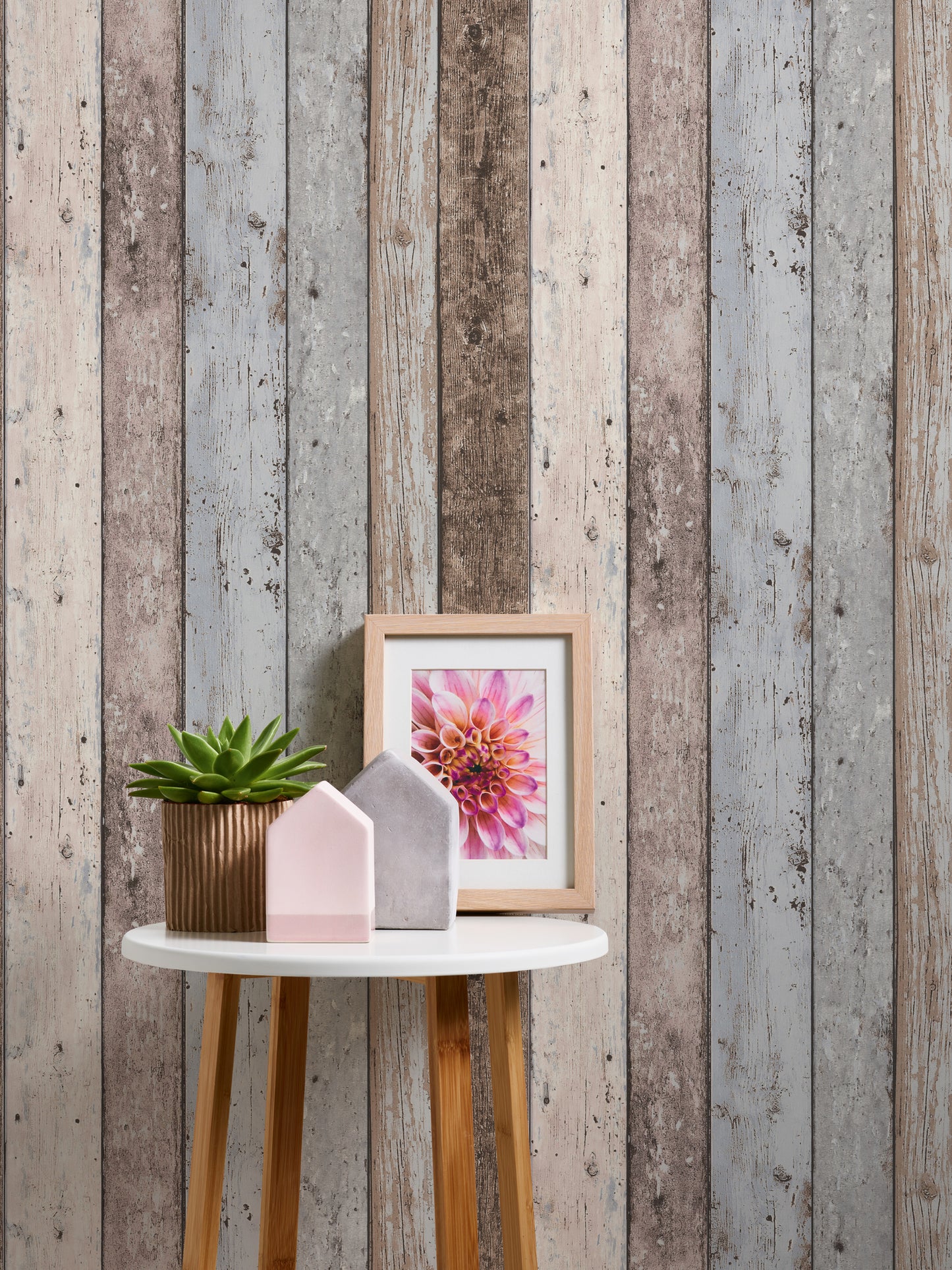 A.S. Création Holz Optik Vinyl Tapete Best of Wood`n Stone Braun Wandtapete