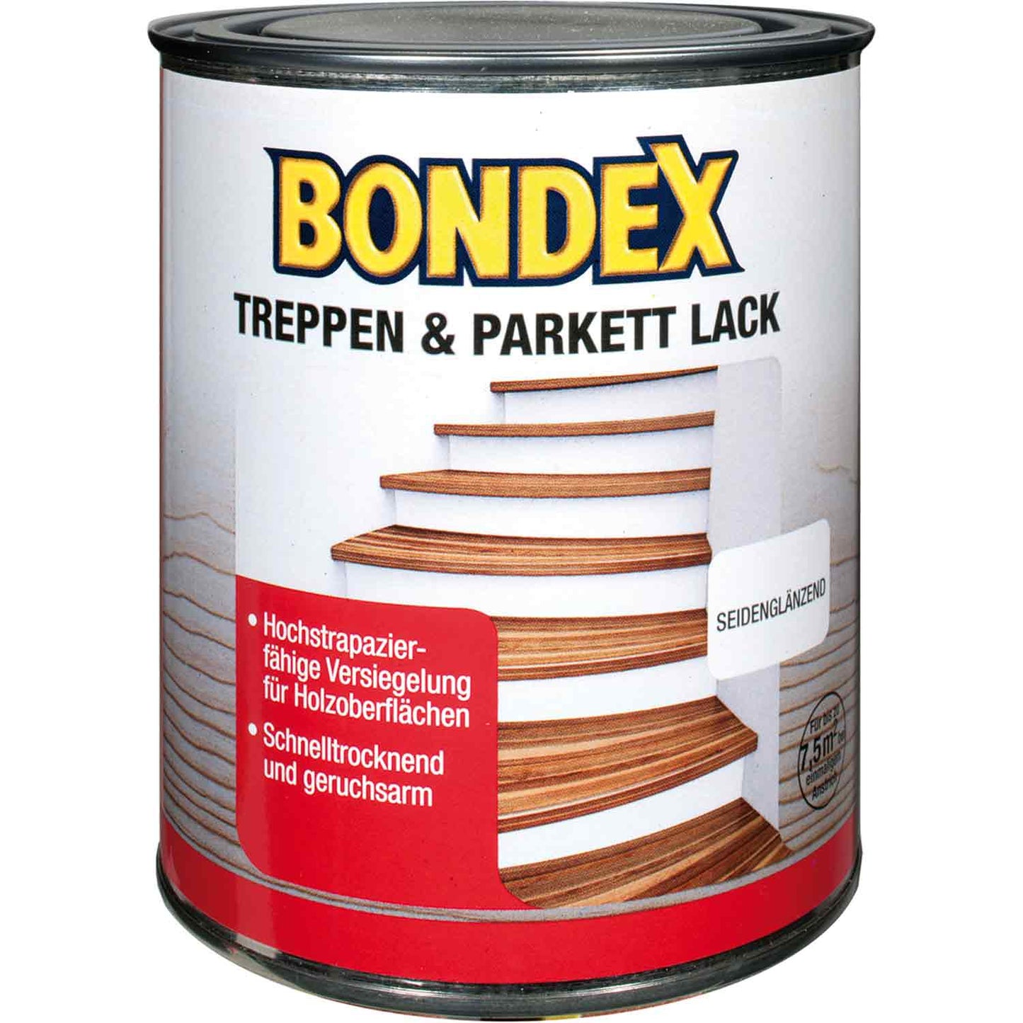 Bondex Treppenlack Parkettlack 0,75l seidenglänzend Holzbodenlack Holzlack