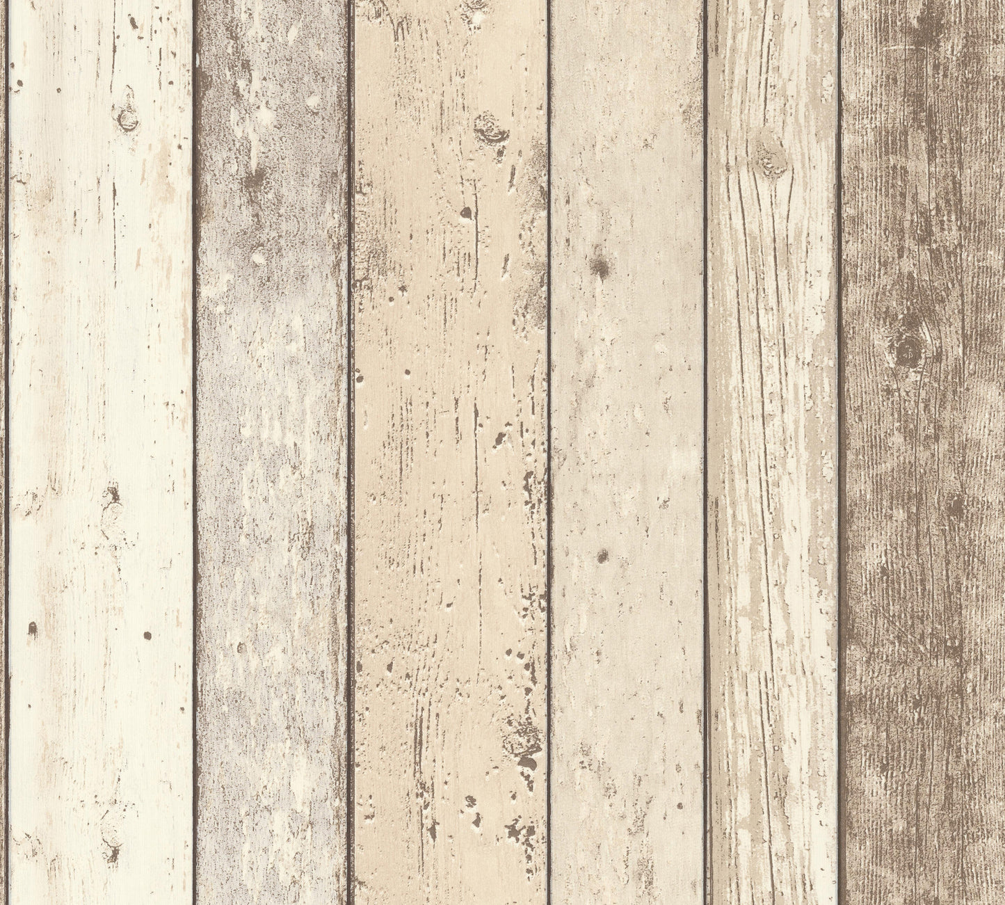 A.S. Création Holz Optik Vinyl Tapete Best of Wood`n Stone Beige Wandtapete