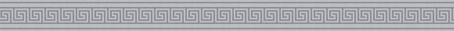 A.S. Création geometrisch Tapete Grau 895936 Borte Bordüre selbstklebend Vinyl