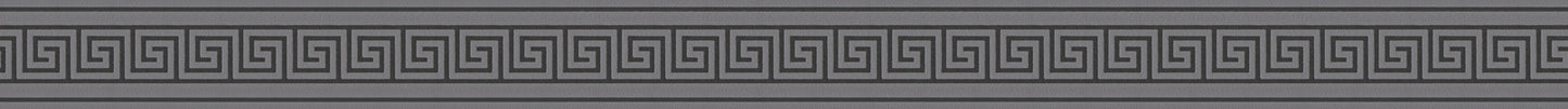 A.S. Création geometrisch Tapete Schwarz 895943 Borte Bordüre selbstklebend