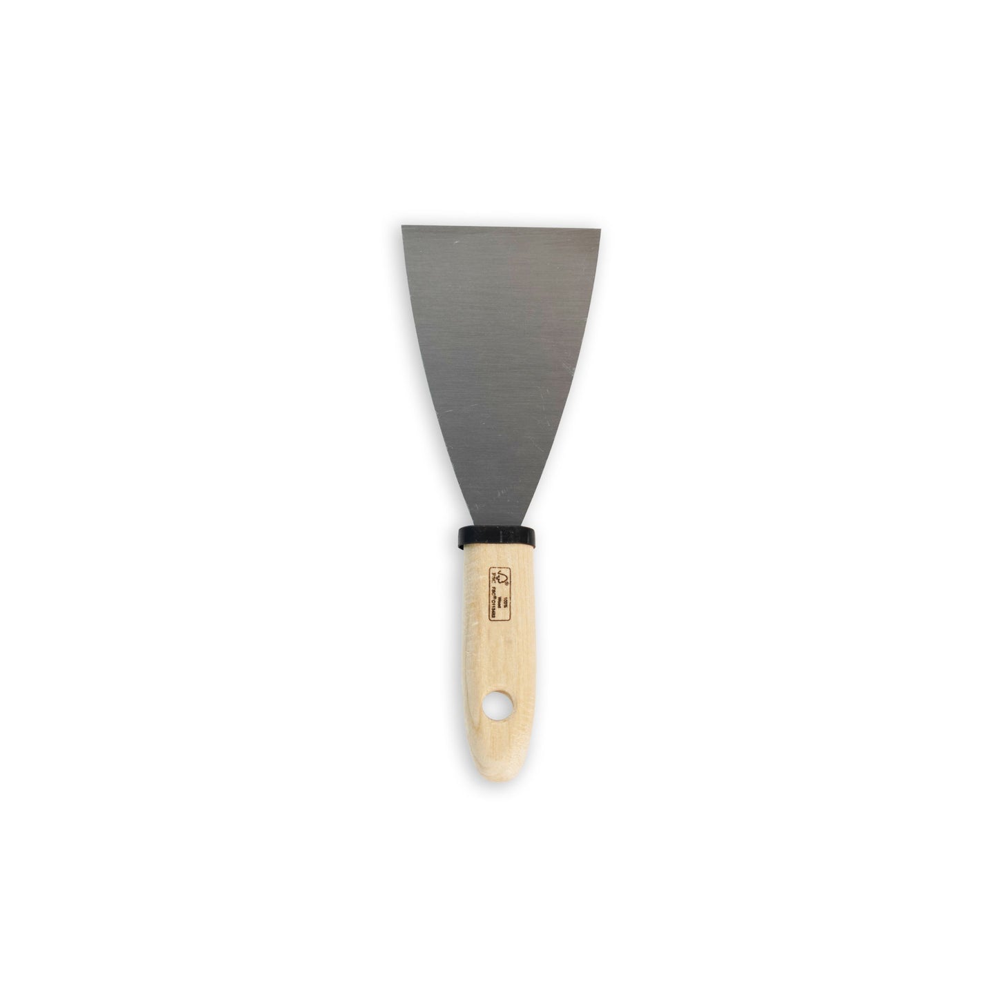 Malerspachtel 80 mm Spachtel Gipsspachtel Holzgriff Stahlblatt