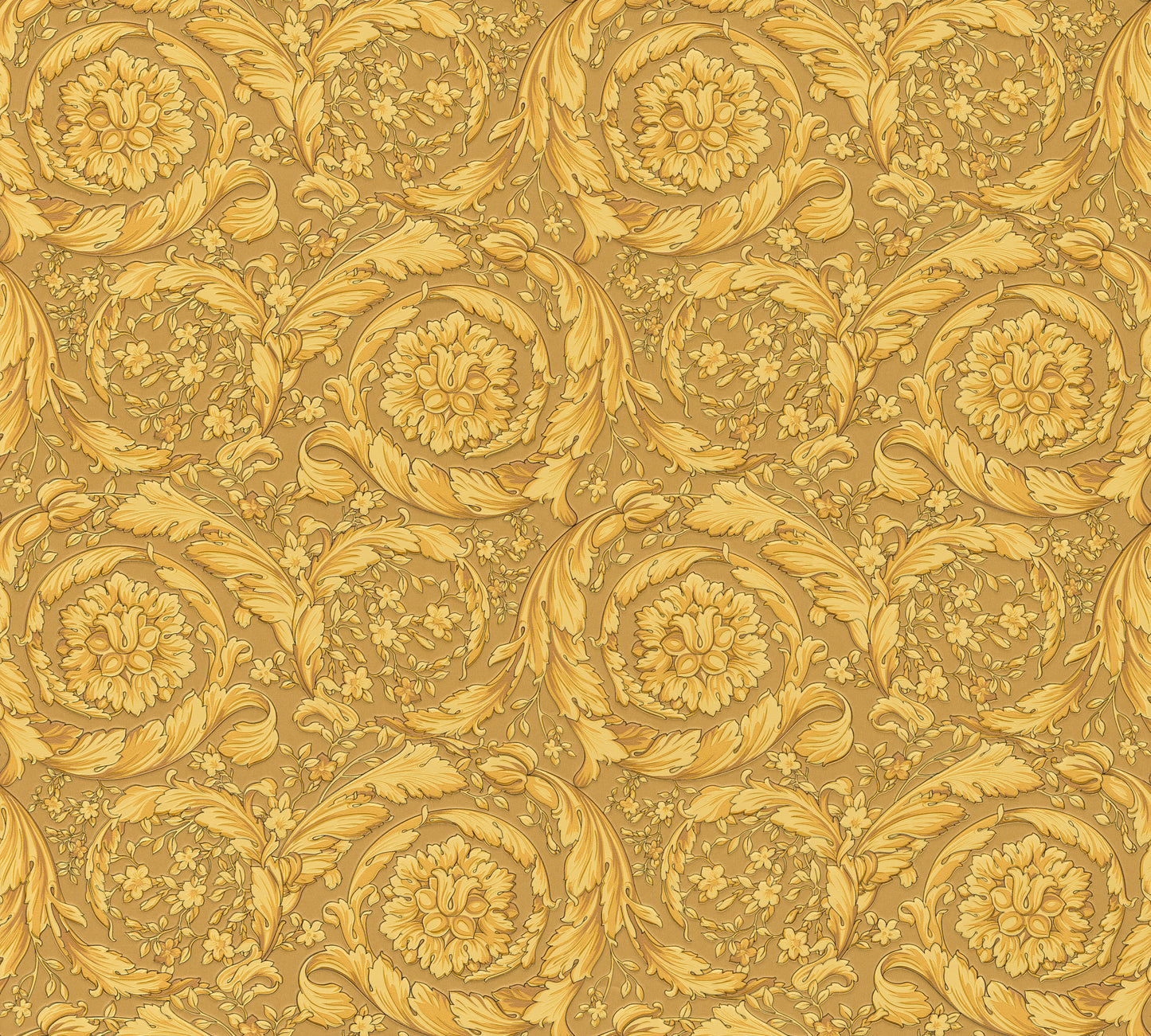 Versace Home Barocktapete Gold 935833 Luxus Vlies Designertapete Tapete Design