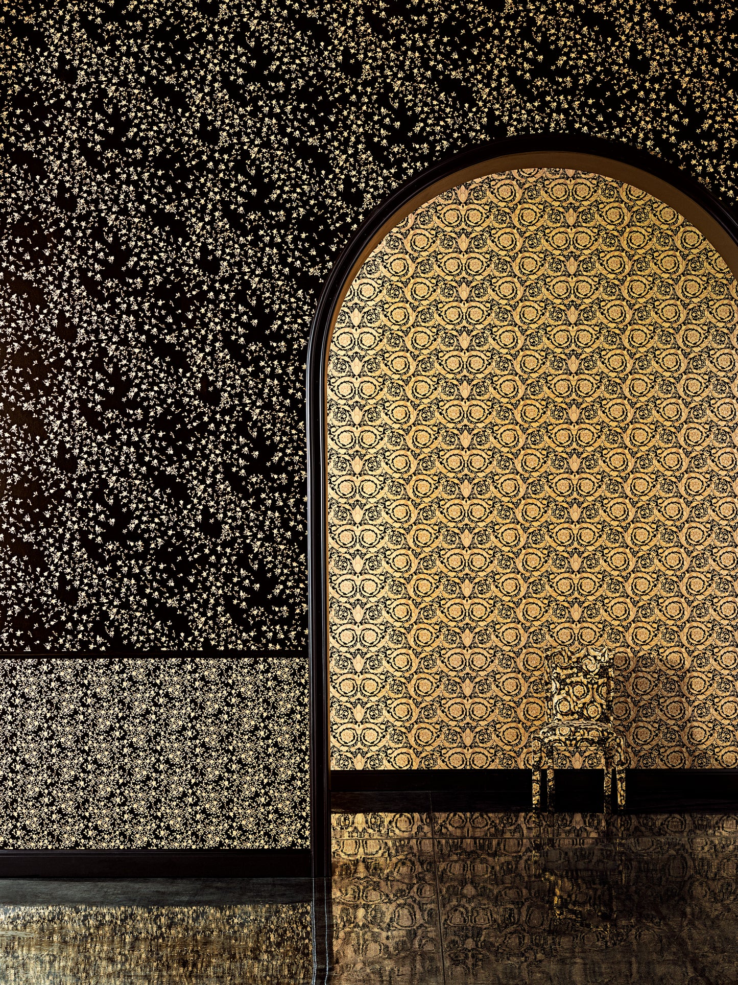 Versace Home Designtapete Gold 935834 Luxus Vlies Designertapete Tapete Design