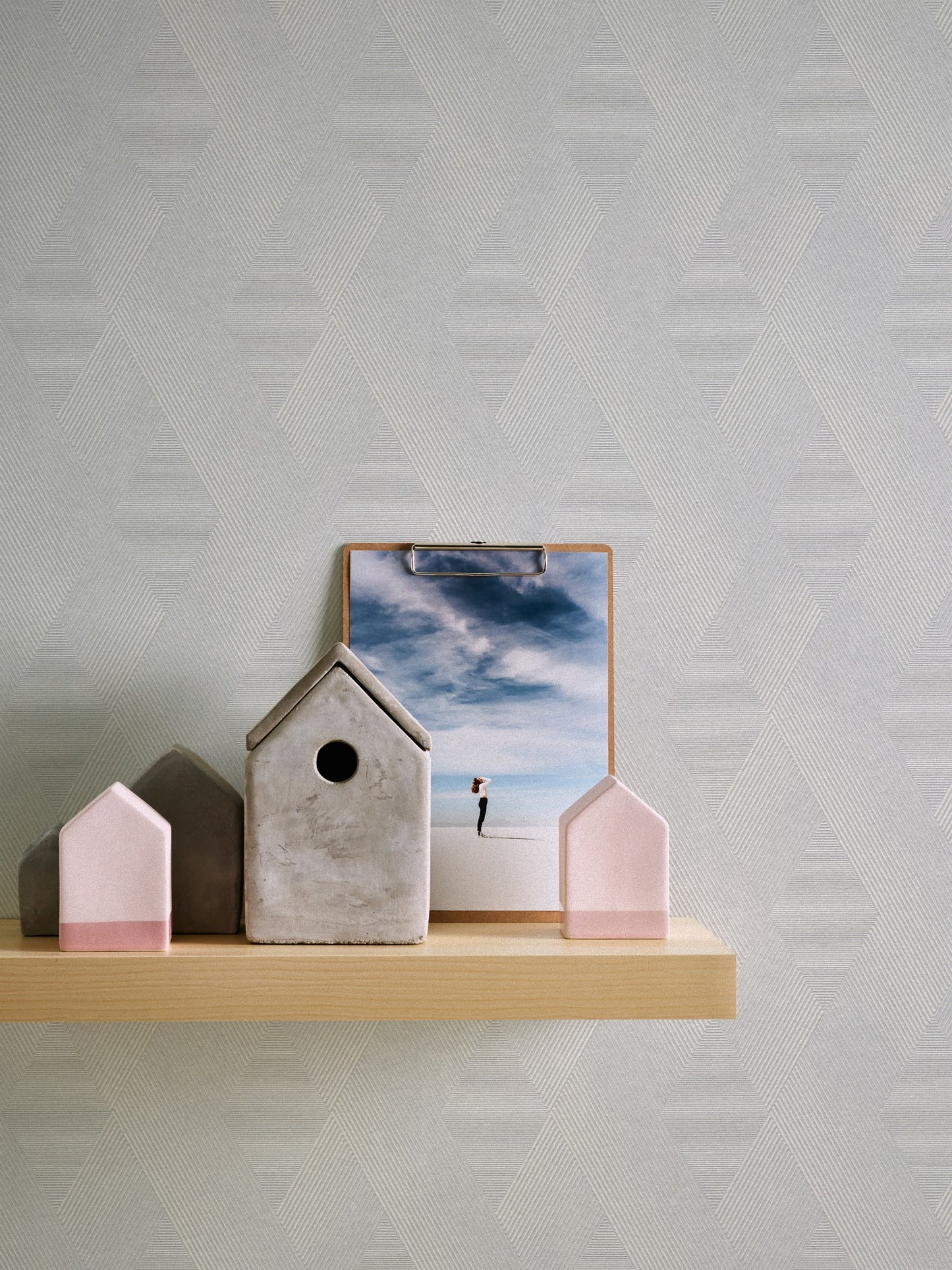 Geometrische Tapete Weiß Vliestapete 938731 Wandtapete A.S. Création Tapete