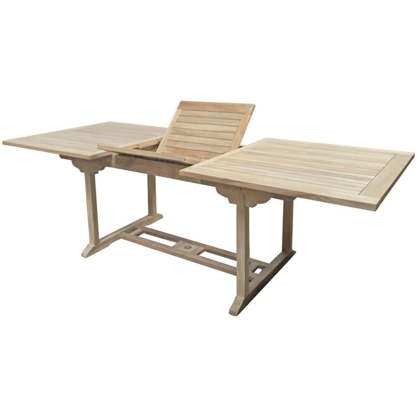 7tlg. Teak Tischgruppe Gartenmöbel Gartentisch Garten Armsessel Sessel Tisch