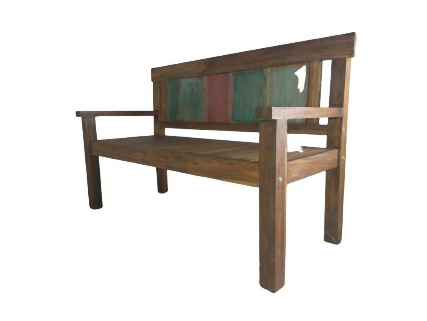 Teak Bank TIMOR 3-Sitzer Holz Gartenbank Sitzbank Garten Möbel Holzbank massiv