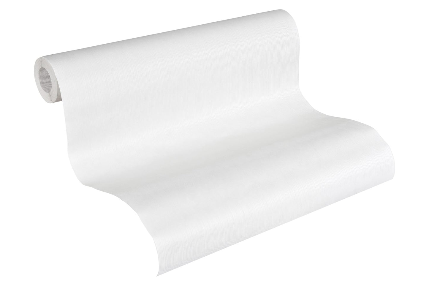 A.S. Création Unitapete Uni weiss 949318 Wandtapete Vlies Vlies Rolle Tapete