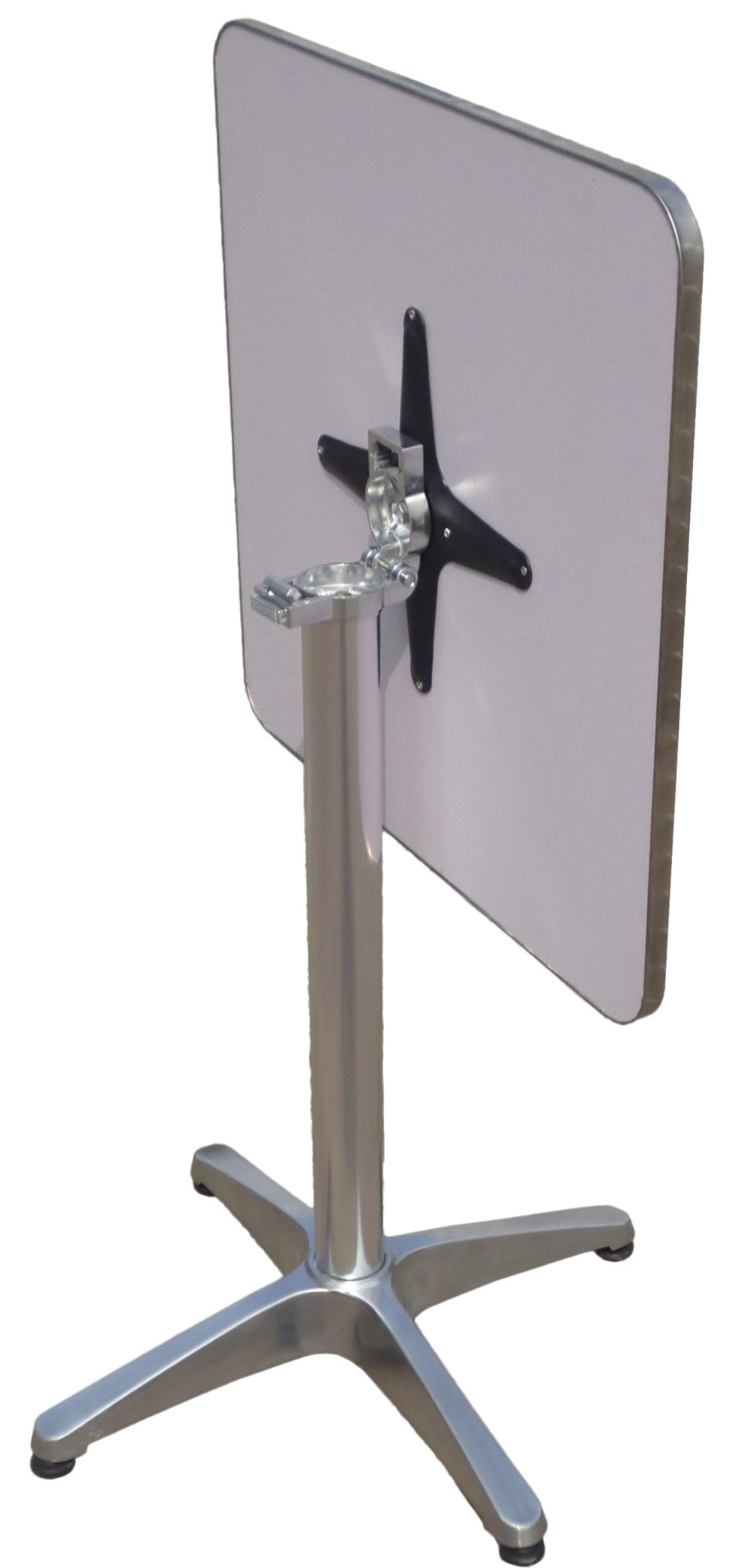 Alu Stehtisch Bistro Tisch 60x60 klappbar Gartentisch Garten Terrasse Aluminium