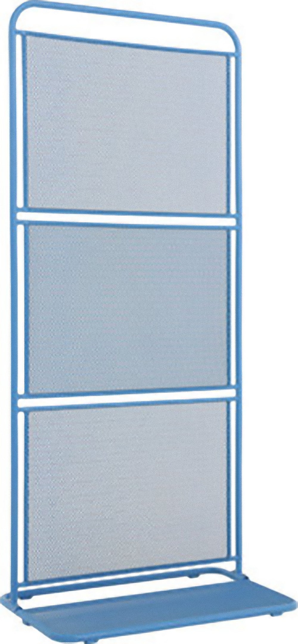 Metall Balkon Sichtschutz 180x80 Windschutz Larmschutz Garten Terrasse blau