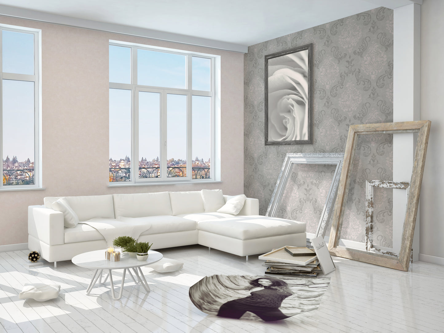 A.S. Création Barocktapete Barock Rosa 953726 Tapete Memory 3 Wandtapete Design