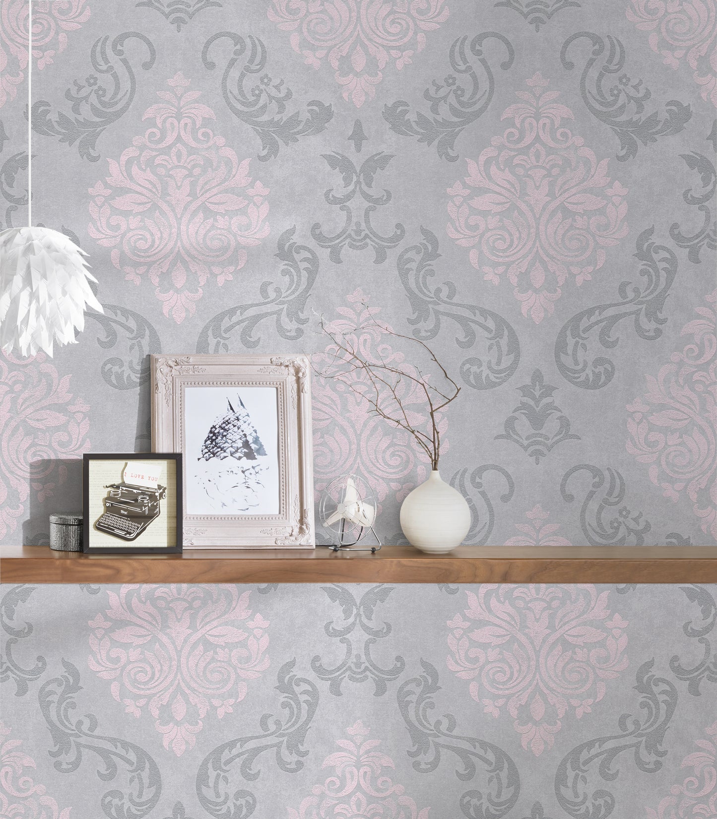 A.S. Création Barocktapete Barock Rosa 953726 Tapete Memory 3 Wandtapete Design