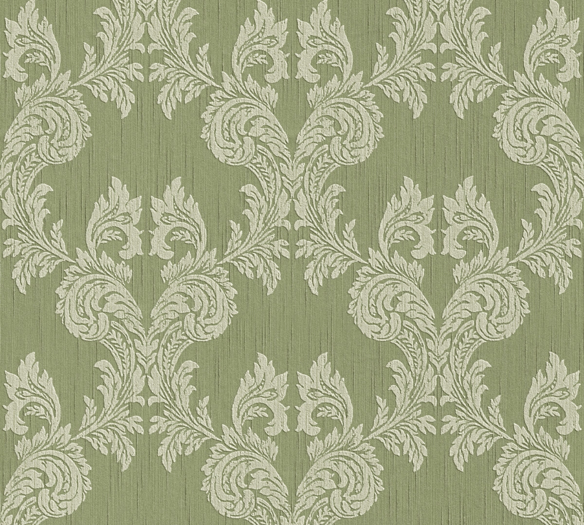 A.S. Création Barocktapete Barock Grün 956304 Tapete Tessuto Wandtapete Design
