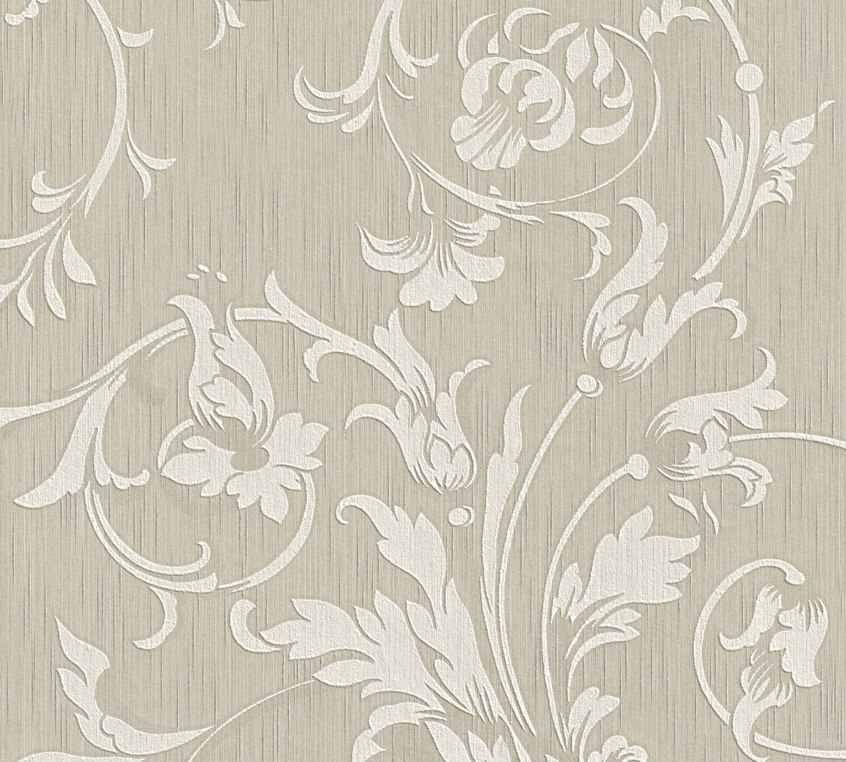 A.S. Création Blumentapete Blumen floral Beige 956331 Tapete Tessuto Wandtapete