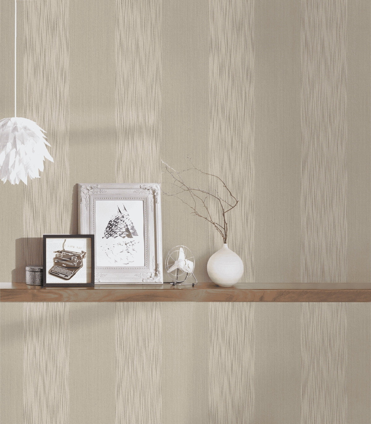 A.S. Création Streifentapete Streifen Beige 956606 Tapete Tessuto Wandtapete