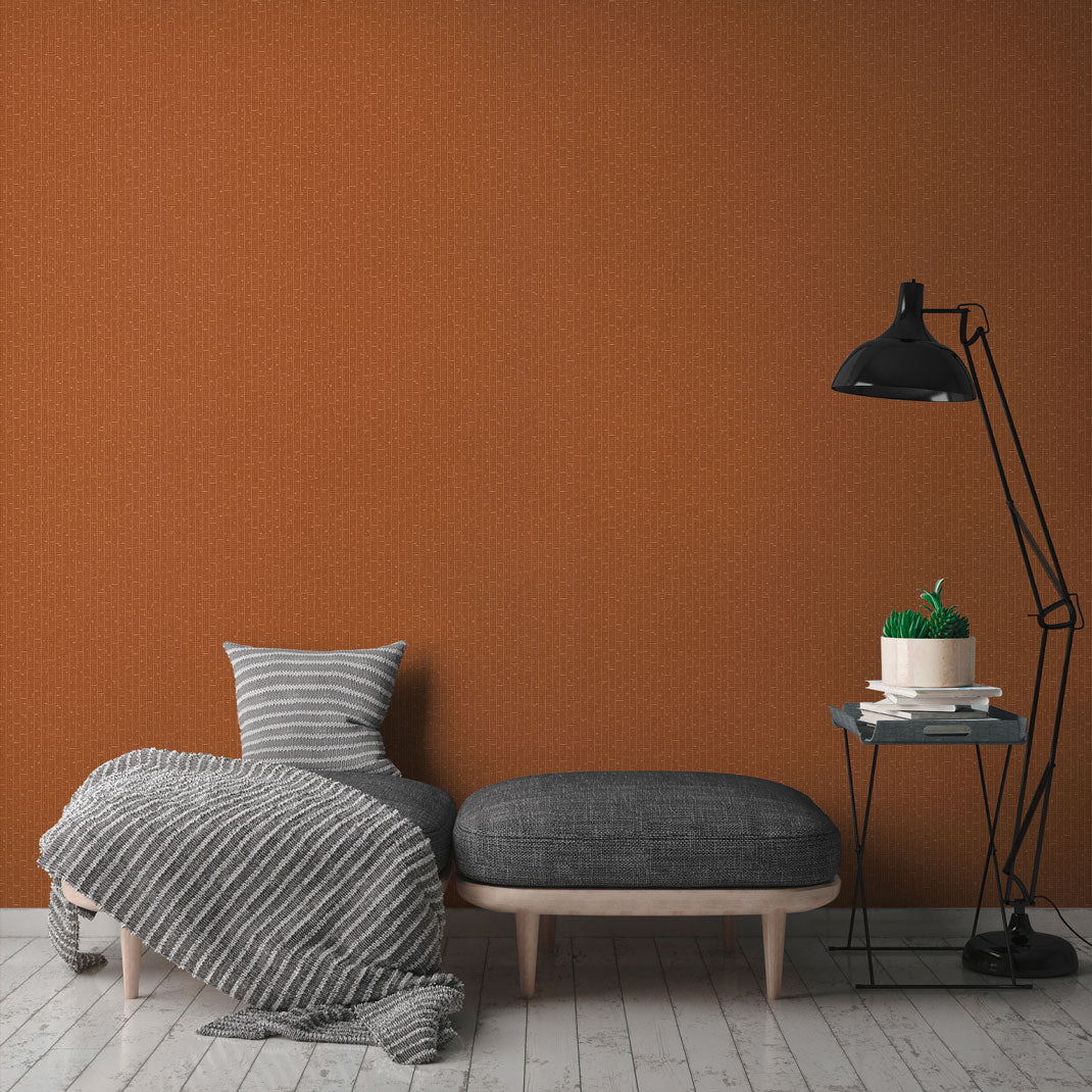 Versace Home Unitapete Orange 962382 Luxus Vlies Designertapete Tapete Design