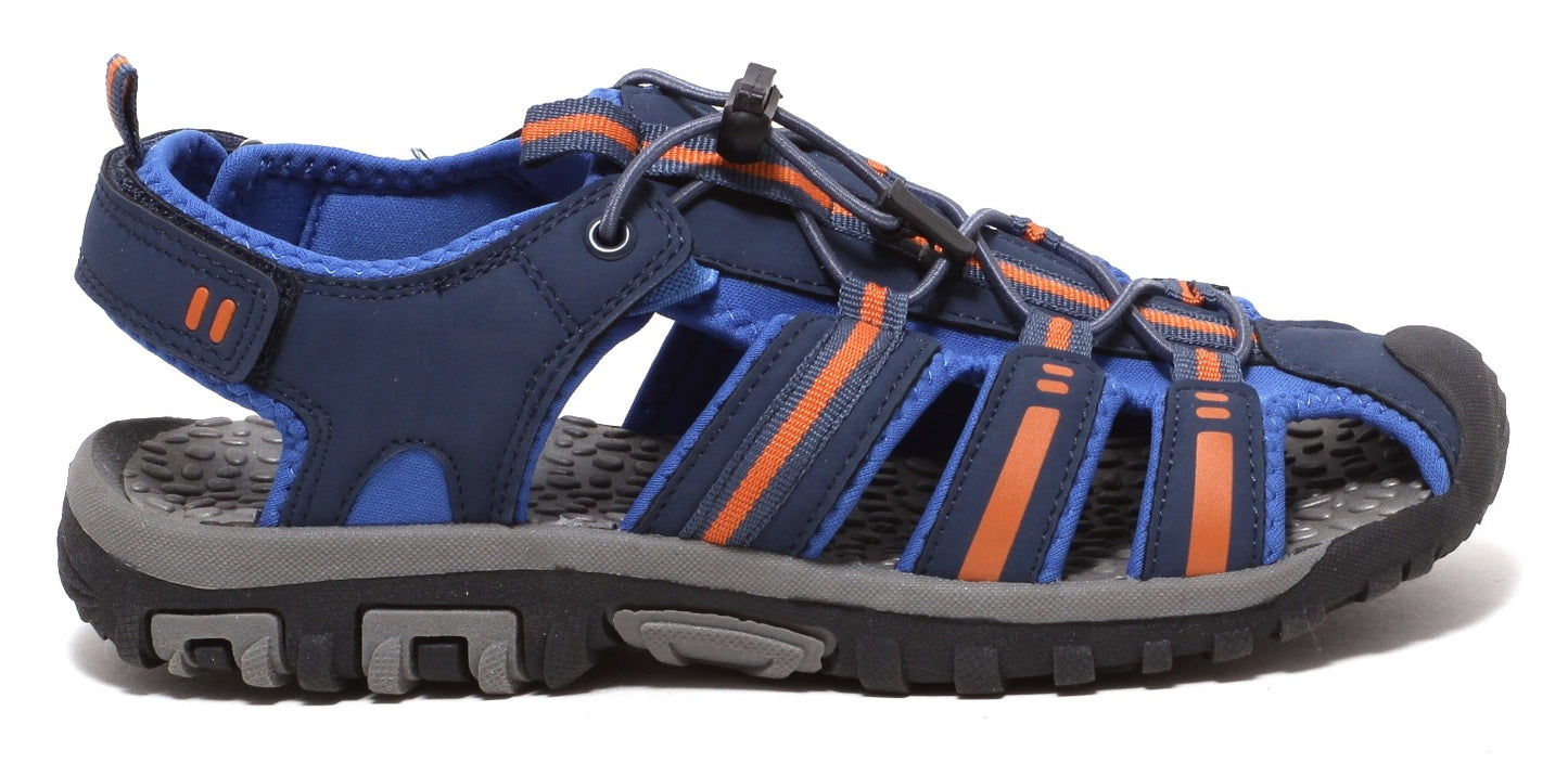 Jungen Outdoor Sandale Sportsandale Kinder Trekking Schuhe Sandalette blau