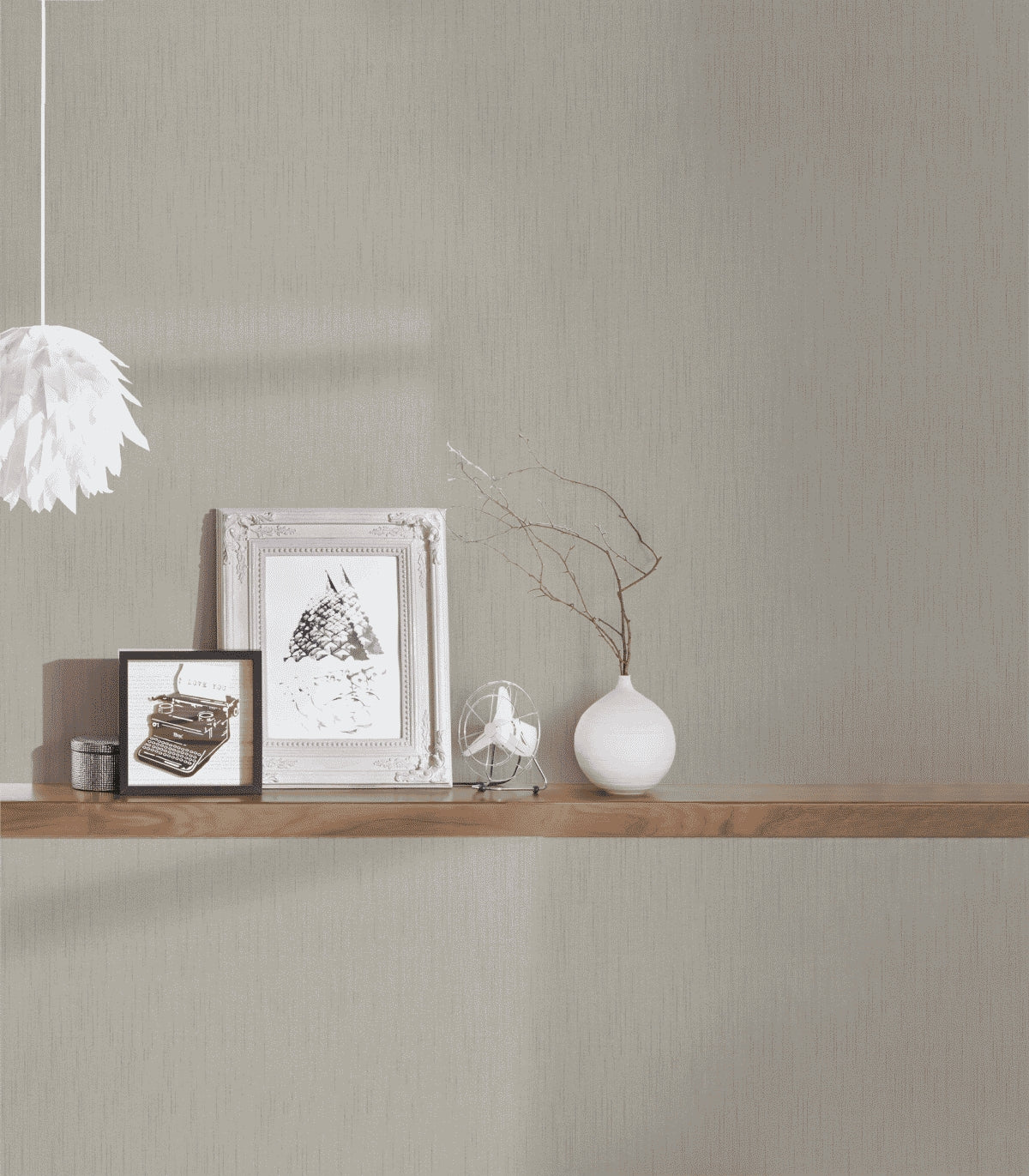 A.S. Création Unitapete Uni einfarbig Beige 968517 Tapete Tessuto 2 Wandtapete