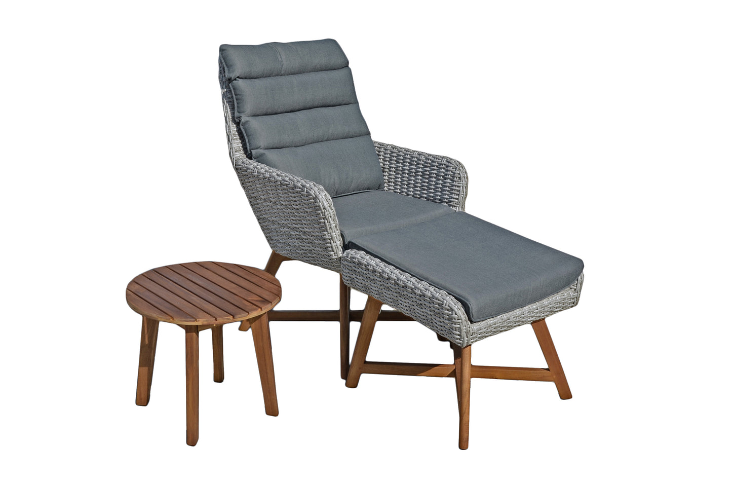 Sitzgarnitur Sitzgruppe Holz Garten Lounge Set Gartenmöbel Massiv Tisch Sofa