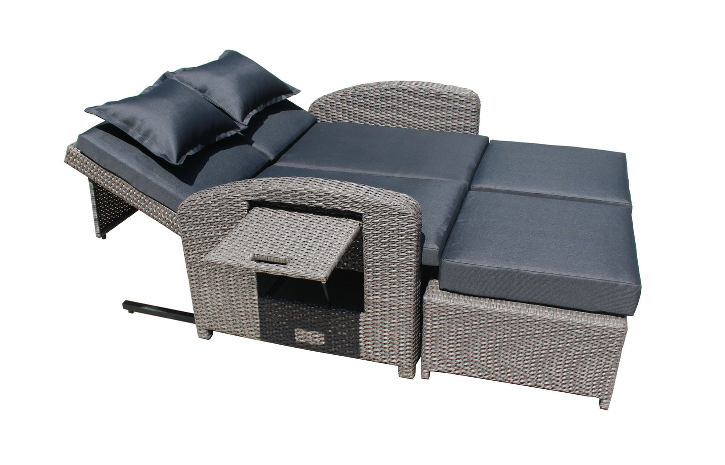 Sitzgarnitur Sitzgruppe Holz Garten Lounge Set Gartenmöbel Massiv Tisch Sofa