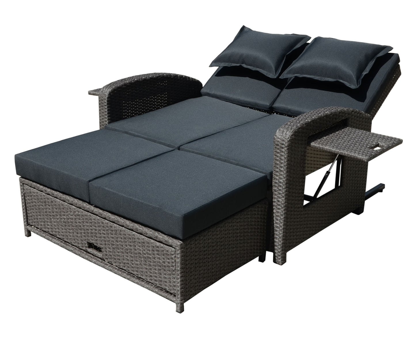 Sitzgarnitur Sitzgruppe Holz Garten Lounge Set Gartenmöbel Massiv Tisch Sofa