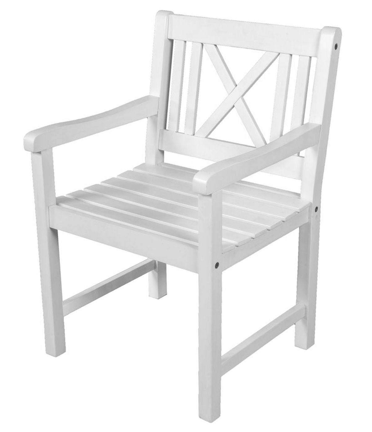 Garden Pleasure Armstuhl MALMÖ Garten Stuhl Armlehne Sessel Holz Eukalyptus FSC