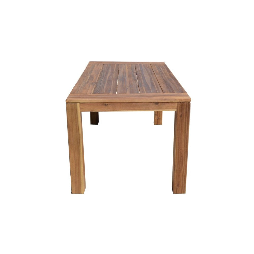 Garten Holz Tisch 180x90 Akazie Esstisch Terrasse Möbel Gartentisch
