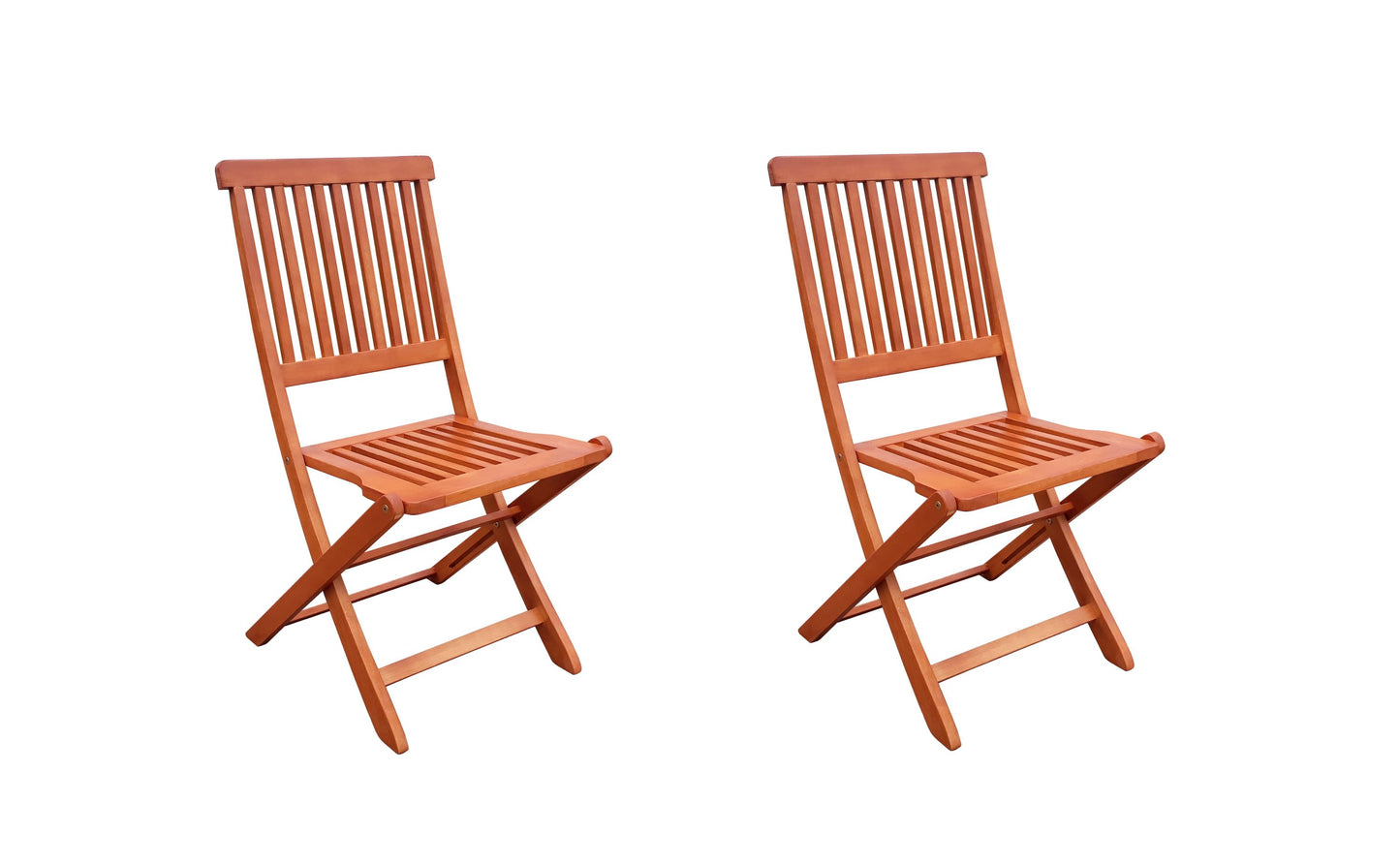 2x Hochlehner Gartenstuhl Gartenstühle Klappstuhl Klappstühle Holz Eukalyptus
