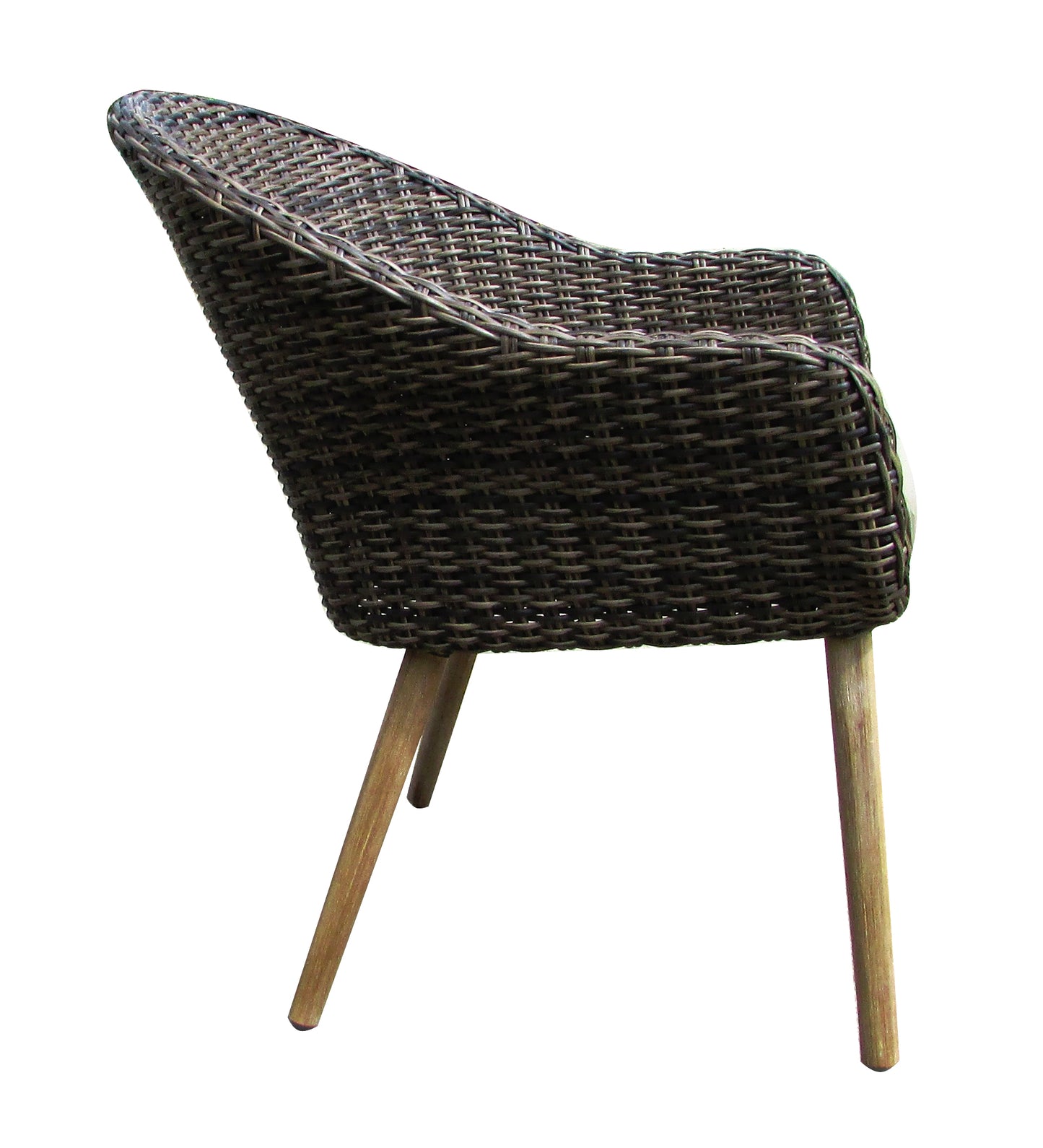 5tlg. Polyrattan Tischgruppe Garten Sitzgruppe Lounge Set Möbel Sitzgarnitur