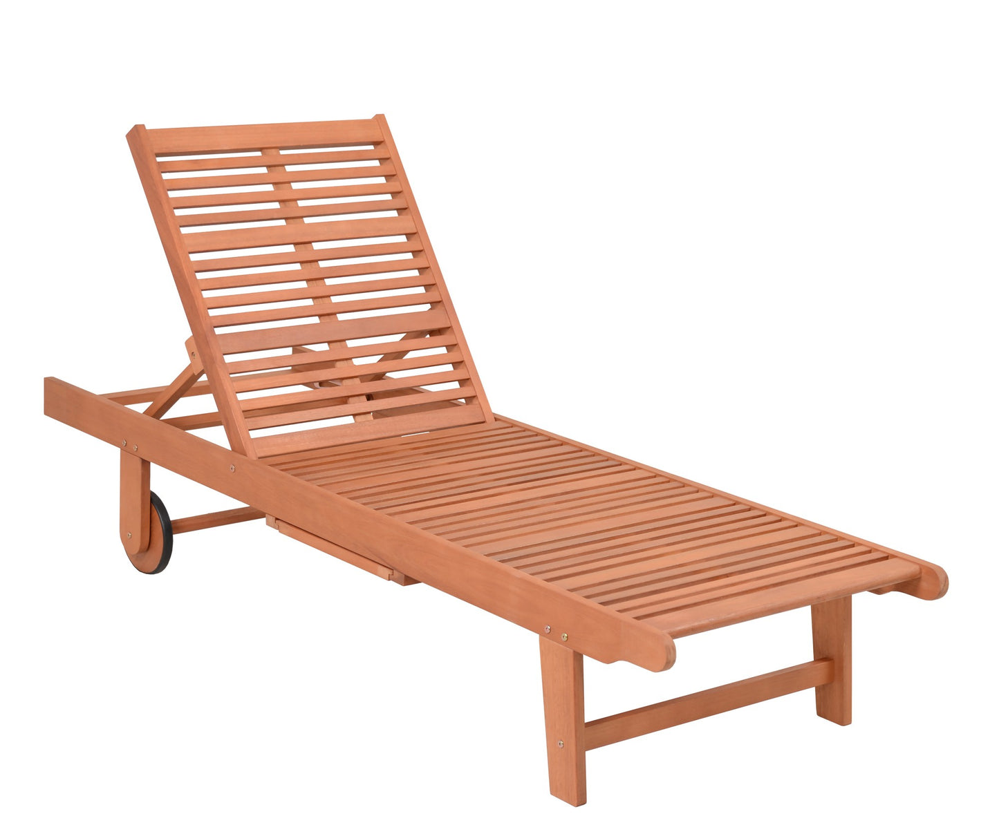 Sonnenliege SAN DIEGO braun + Auflage Gartenliege Liege Relaxliege Gartenmöbel