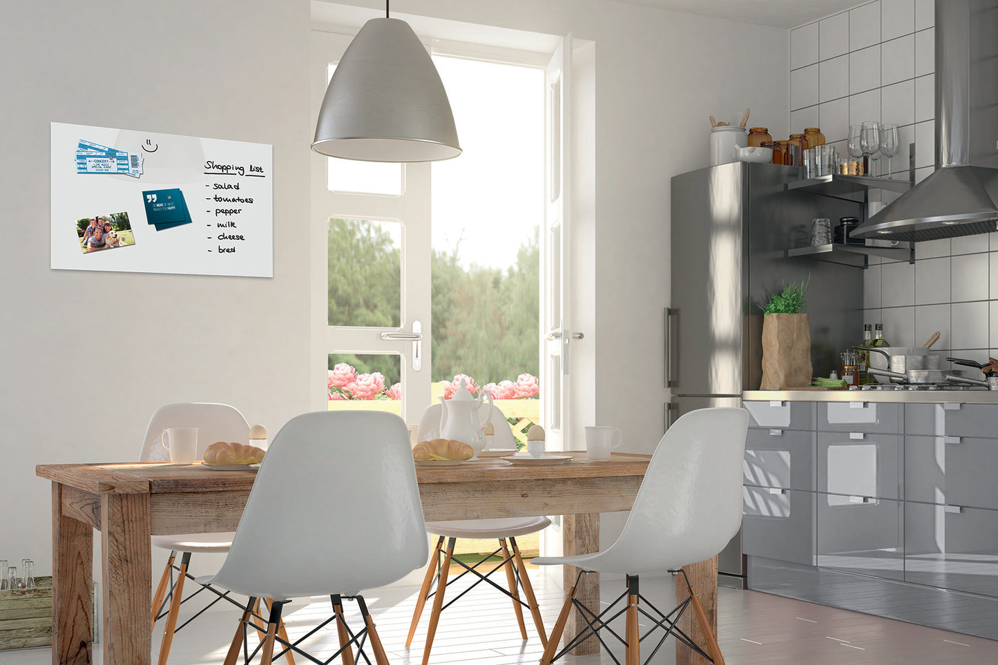 Sigel Glas Magnettafel 60x40cm B1200 Magnetboard Tafel Memoboard Whiteboard