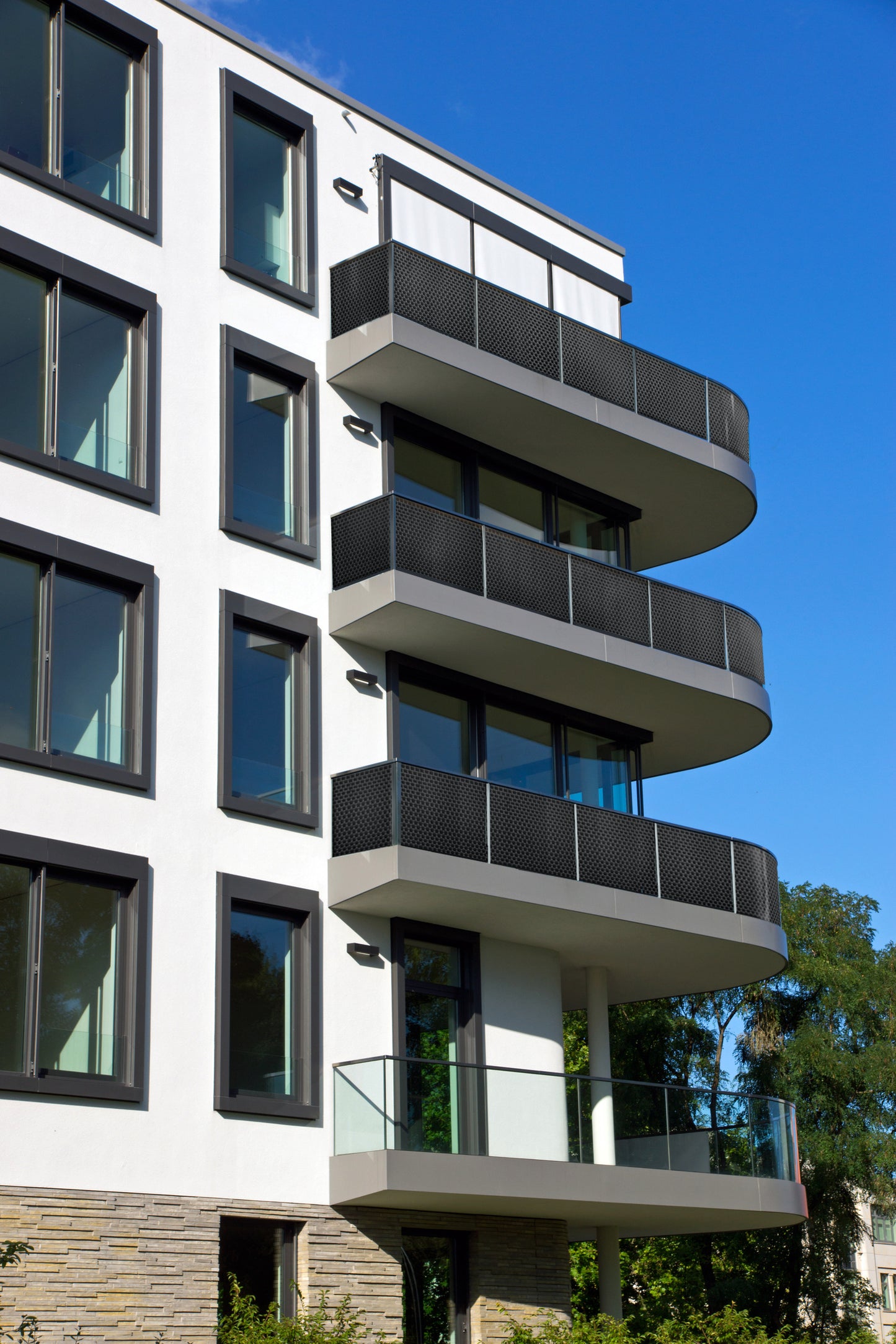 Polyrattan PVC Sichtschutz Matte 300x100 Balkon Zaun Windschutz anthrazit