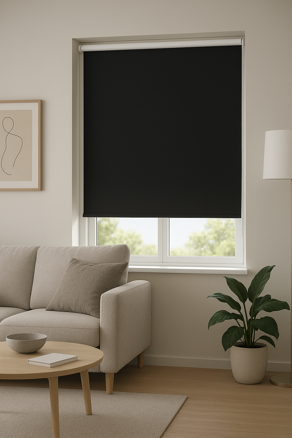 Verdunkelungsrollo Klemmfix ohne Bohren Fensterrollo Thermo Rollo Jalousie