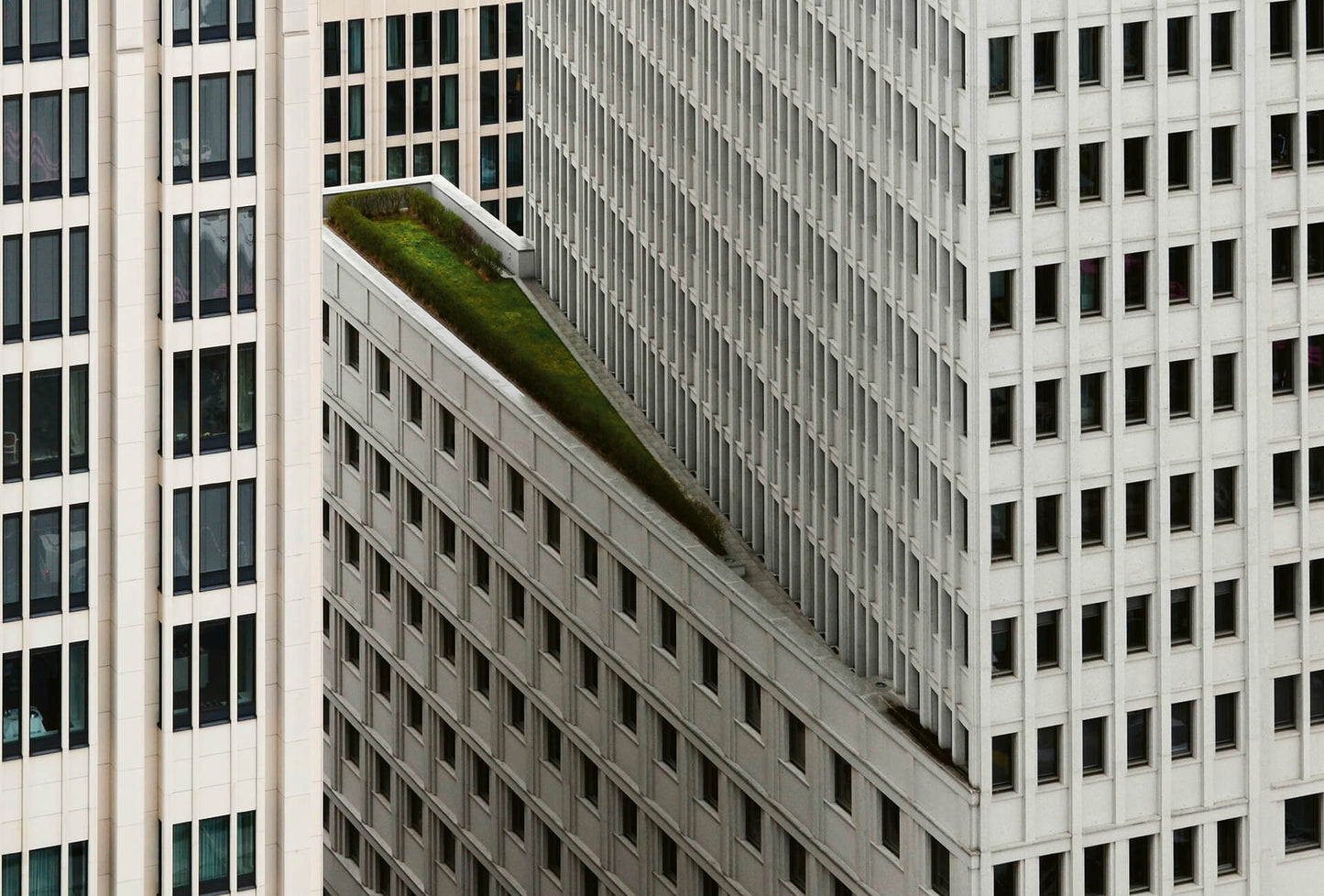 A.S. Création Vlies Fototapete - Vliesfototapete Architecture White High-Rise Building DD118958 Tapete