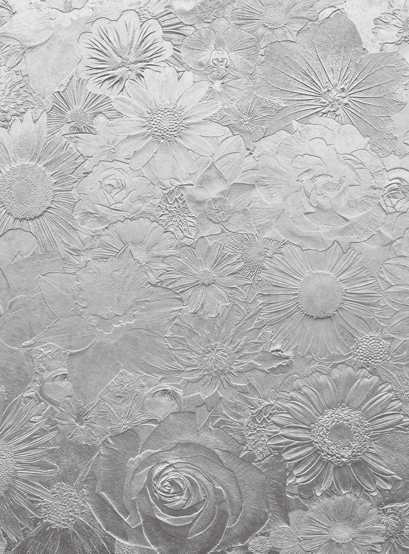 A.S. Création Vlies Fototapete Blumen Silver Flowers DD119141 Designwalls 2.0